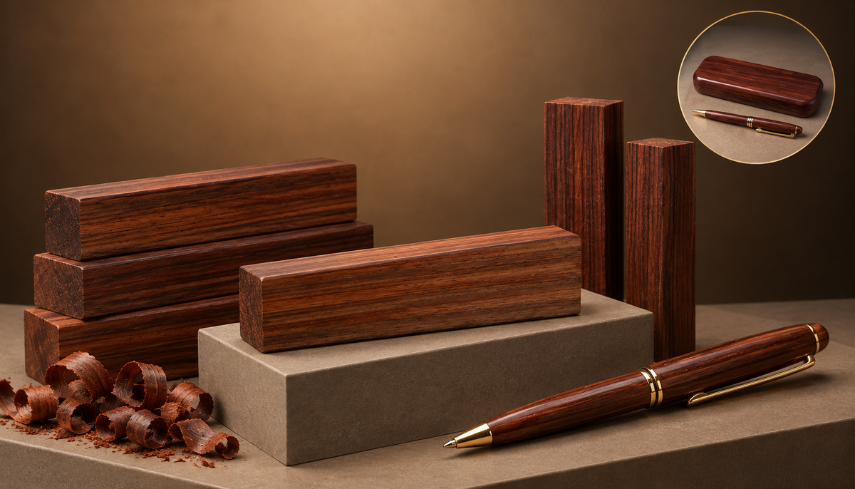 Rosewood Pen Blank